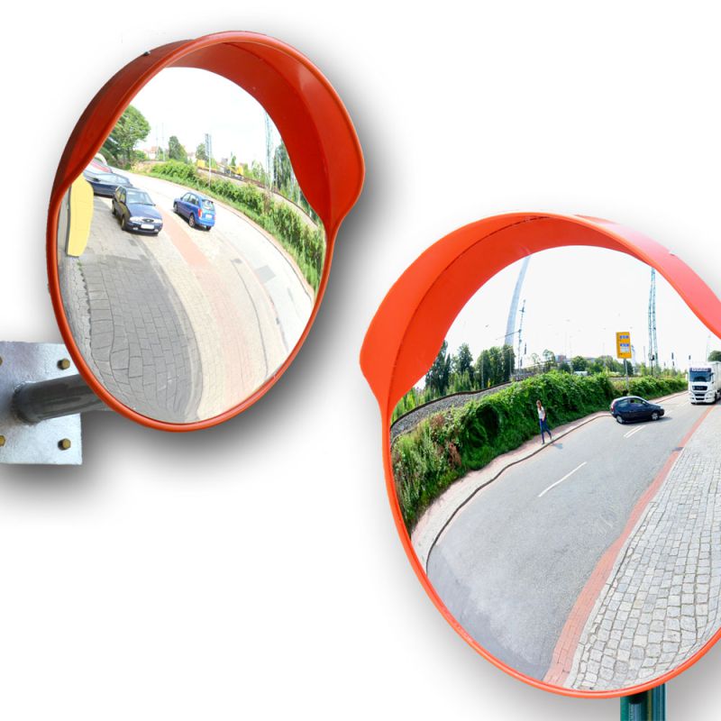 Verkehrsspiegel Straßenspiegel für Ausfahrten - Zaun-Nagel